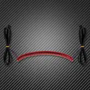 Turn Signal Indicator Motorcycle Rear - LED Taillight Turn Signal Assembly Running Light for Harley Softail Fat Bob FXFB FXFBS 2018-2020 2021
