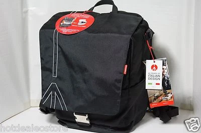 NEW Manfrotto Bravo DSLR Camera & 13" Laptop & Equipment Backpack Bag - Black