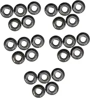 Needa Parts 862420 M8-1.25 Flange Nut, (Pack of 25)