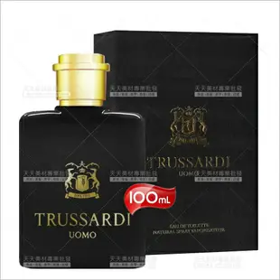 TRUSSARDI楚沙迪UOMO男性淡香水-100mL[99894] [領券最高折$300]✦2024新年特惠