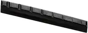 Oshhni 8 String Guitar Nut Repair Parts Musical Instrument Accessory 55x5.7x8.35 mm Lightweight Replacement Slotted Neck Nut Black