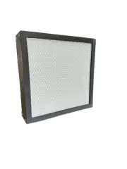 14"x14"x4" H13 HEPA Mini Pleat Filter for Flow Hood 99.97% Effic. @ .3 Microns