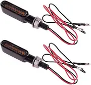 Turn Signal Indicator 1 Pair 12V Amber Light LED Universal Motorcycle Motorbike Turn Signal Blinker Indicator Lights