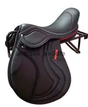 ANTIQUESADDLE Jumping Leather Saddle Change Gullets