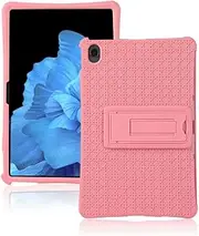Case Compatible with Lenovo Chromebook Duet 3 11'' Tablet Cover Soft Silicon Stand Case for Chromebook Duet 3 11 Inch(Pink)