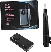 TOVINANNA Manicure Polisher Electric Nail Drill Pen File for Home Use Silent Design