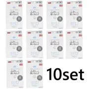 Soft Clay Lightweight (10 Sets White) Clay Box Mini Clay Plate.Daiso Japan.