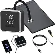 Portable Air Compressor, Car Tire Air Pump, Car Tire Air Pump, Portable Portable Wireless Device for Bicycle Cycling