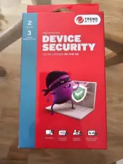 Trend Micro Device Security 2 Devices 3 Years For PC Mac Mobile Phone Tablet