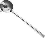 LABRIMP Gravy Ladle Saucer Spoon Sauce Serving Spoon Dressings Stainless Steel Gravy Kitchen Tool