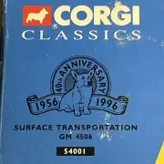BCG CORGI CLASSICS Greyhound GM 4506 Surface Transport NIB 1/50 Scale Ltd Ed