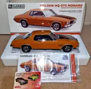 1:18 Classic Carlectables Holden HQ GTS 350 Monaro Coupe Russet / Black Stripes