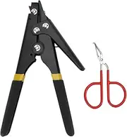 Cable Tie Tool, Zip Tie Tool and Tensioning, Cable Tie Tightener Cutter for Electrical Installations Industrial Manufacturing Construction