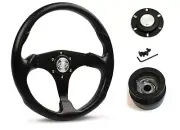 SAAS Steering Wheel SW515B-R & boss for Daihatsu APPLAUSE 1989-ON (for: Daihatsu)