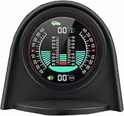 Car Digital Inclinometer, Vehicle Inclinometer Level Tilt Gauge HUD Angle Slope Meter High Accuracy for Off Road Vehicle