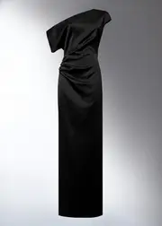 [Del Core] Cold Shoulder Draped Pencil Dress