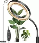Floor Grow Light for Indoor Large Tall Plants, LED Full Spectrum Plant Light wit
