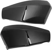 Wivplex 1 Pair Motorcycle Glossy Black ABS Battery Side Fairing Covers VTX 1300 Retro Spoke Custom Tourer 2003-2009 Motorcycle Battery Side Cover
