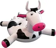 Swimming Floaty Bed Pool Floats Floating Row Water Fun Adult Swimming Ring Lounge Raft Floaties Floating Recliner Chair Creative Cow Ergonomic LWX