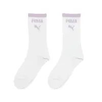 在飛比找momo購物網優惠-【PUMA】基本款長襪 Fashion跳豹PUMA字樣半統襪