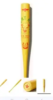Combat MFG "MESS WITH THE BULL" Spec-A1 Rodeo BBCOR Bat 32/29 Yellow /5000