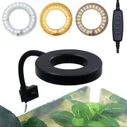 Upgraded Aquarium Light Clip On Fish Tank LED Light Small USB Light Dimmer Mu...