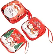 [MOBUTOFU] Hanging Decor Xmas Tree Decor Coin Purse Christmas Mini Purse Small Pouch