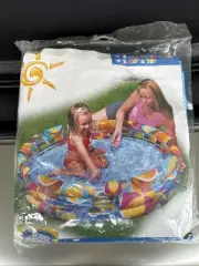 Intex The Wet Set Three Ring Design Pool 45” X 10” Factory Sealed 2003 Kids