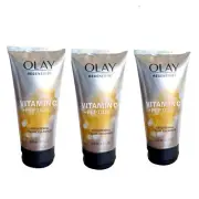 3×Olay Regenerist Vitamin C + Peptide 24 Brightening Cleanser 150ml