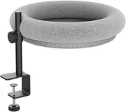 JISADER Cat Desk Bed Round Hammock Indoor Cat Bed for Office Desk Game Table, Adjustable Height