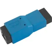 PRO2 PA2343 Usb3 USB-a Skt To USB-B Socket Adaptor USB-a(Female) To USB-B(Male)