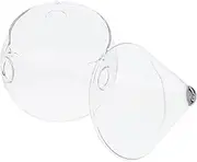 PEPLAYTAL 1pc Transparent Bowl for Fruits Salads Elegant Tableware for Home Decoration Entertaining Guests at Birthdays Weddings and Christmas