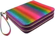 FingerAngel 120 Slots Nail Art Stamping Plates Double Zipper Cases RainBow Color Nail Stencil Carimbo De Unha Sellos New Arrival Placas Airbrush