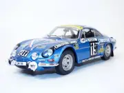 ALPINE A110 1600S Rallye Monte Carlo 1976 1/18 Michèle MOUTON