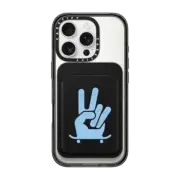 Snappy MagSafe Wallet Snappy™ BioVeg Wallet MagSafe Compatible RM Peace Sign Skateboard