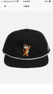 Malbon Golf Tiger buckets collection Tiger Buckets Snapback Hat Limited Edition