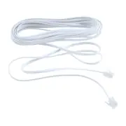 5X(6P2C RJ11 Male to Male Plug Telephone Line Cable Wire 5M M8C5)4895