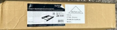 *NEW* 2U Universal Rack Mount Rails - for 19in Server Rack Enclosure or Cabinet