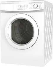 [Priceworth] 7Kg Dryer for Laundry, Next Step After Washing Machine, Features LED Digital Display, Large Filter, 15 Programs, Rear Venting, Reversible, Auto Moisture Sensor, 85 H x 59.5 W x 55.5 D CM