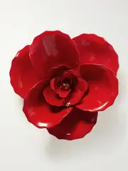 [Jennifer Behr] Jennifer Behr - Chaya Gold-plated And Enamel Brooch - Red - One size One size Red