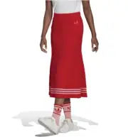 Adidas Originals Womens Adicolour 70S Knit Skirt Scarlet Red UK Size 10 #REF101
