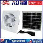 Solar 12V Ventilation Blower Extractor Fans Kitchen Bathroom Chicken/Duck Coop