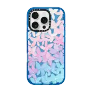 iPhone 16 Pro Impact Case MagSafe Compatible Clear Hydrangea Blooms