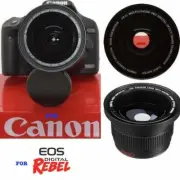 AF 21 WIDE ANGLE + MACRO LENS FOR Canon Rebel EOS T2 T2I XI T3 T3I T4 T5 T6 7D