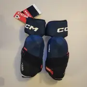 CCM NEXT Ice Hockey Elbow Pads Senior Size Medium JDP Cap NWT Comfy