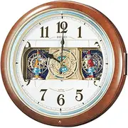 SEIKO CLOCK ( Seiko clock ) wall clock wave Symphony radio clock twin -Pas contraption RE559H