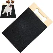 Dog Nail Scratch Board, Wood Scratching Pad, Paw Care Trimming Grinding Sandpaper, No Debris Falling, Wear-Resistant Pet Nail Care Tool, Effective for Grooming for Pets of