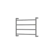 600*450*100mm Kaya Gun Metal Stainless Steel Heated Towel Rail