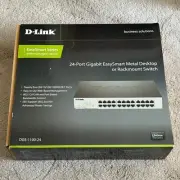 D-Link DGS-1100-24V EasySmart Ethernet Switch - 24 Gigabit Ports - Manageable