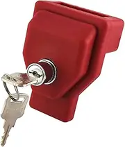 Plastic, Glad Hand Lock, Without Keyed Alike, 1 Pack
